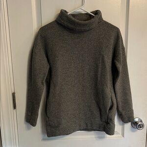 Women’s Gray Turtleneck Sweater